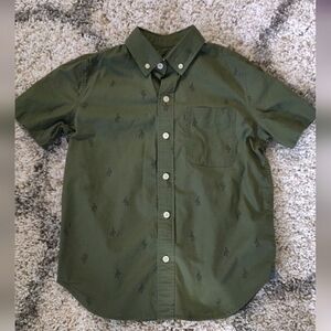Gap boys dress shirt size M 8
